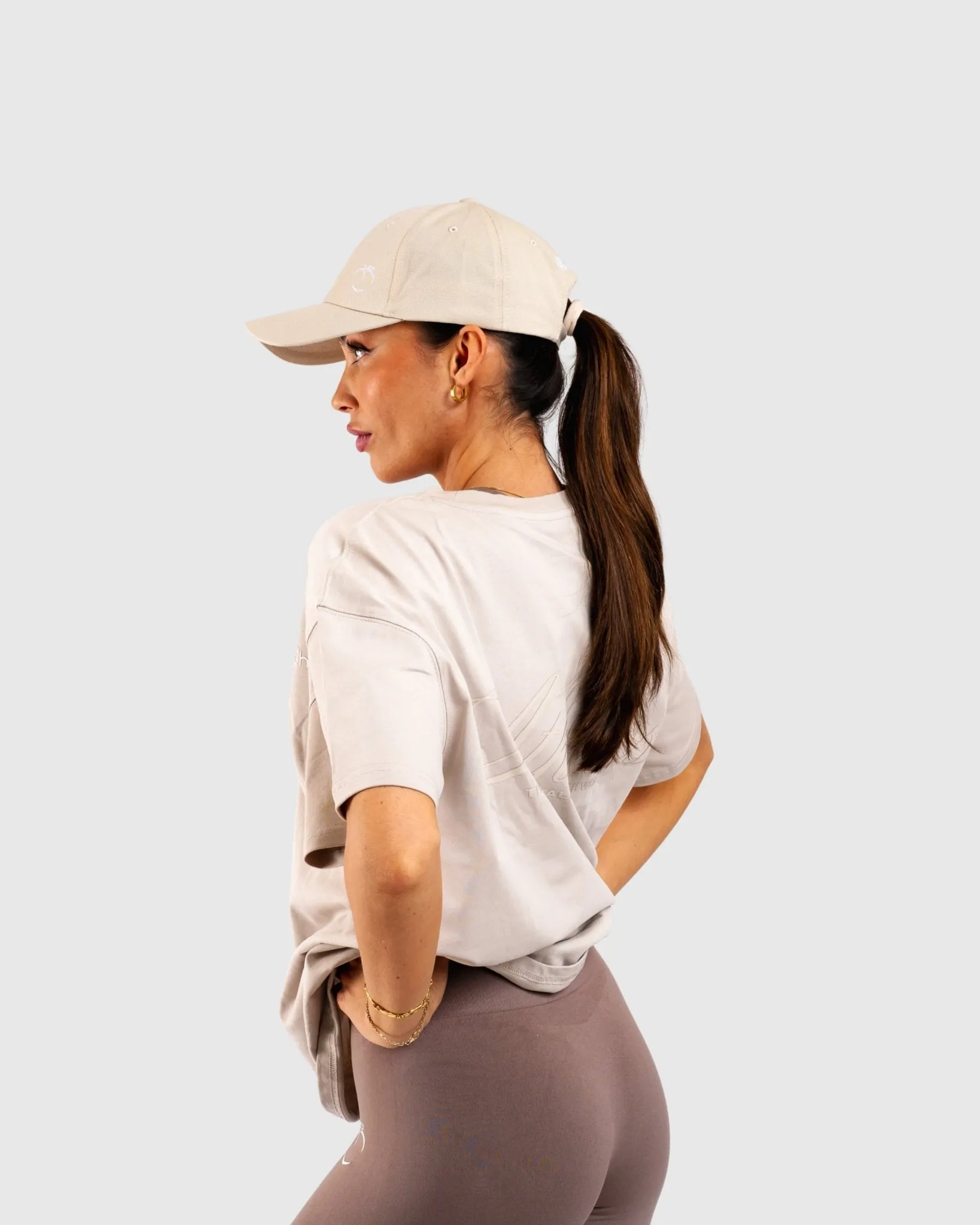 Beige Ease Caps