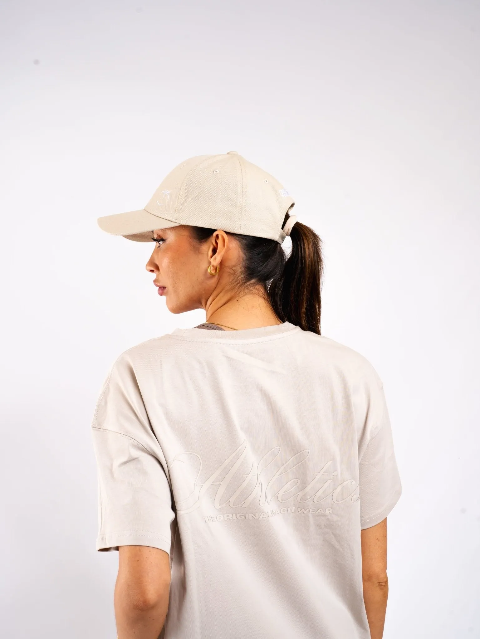 Beige Ease Oversized T-Shirt