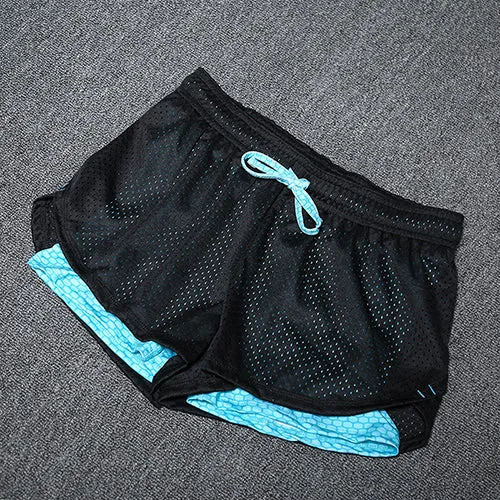Blesskiss Yoga Shorts Women Fitness Top Spandex Neon Elastic Lulu Running Workout Short Leggings For Ladies Gym Sport Shorts