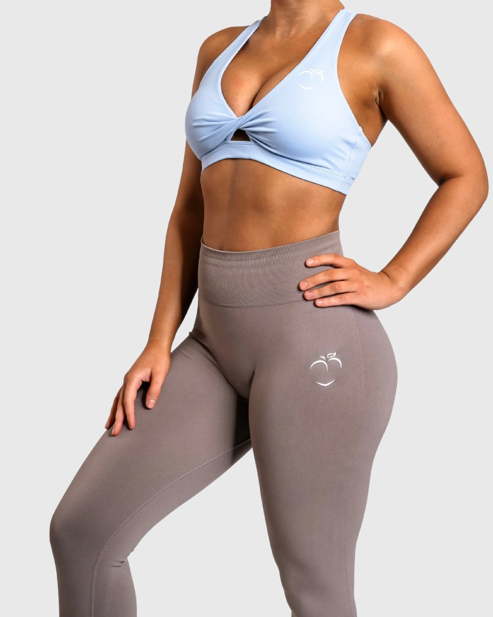 Blue Bow Sports-bra