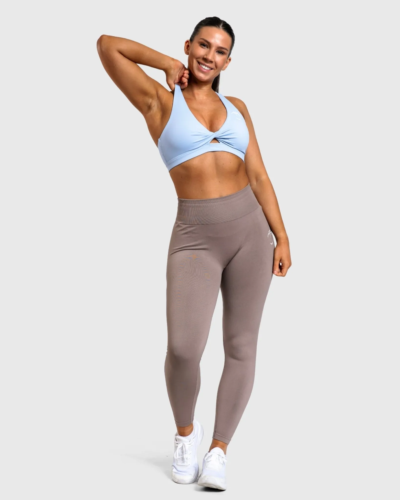 Blue Bow Sports-bra