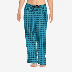 Blue Rain Women's Pajama Pants - Turquoise