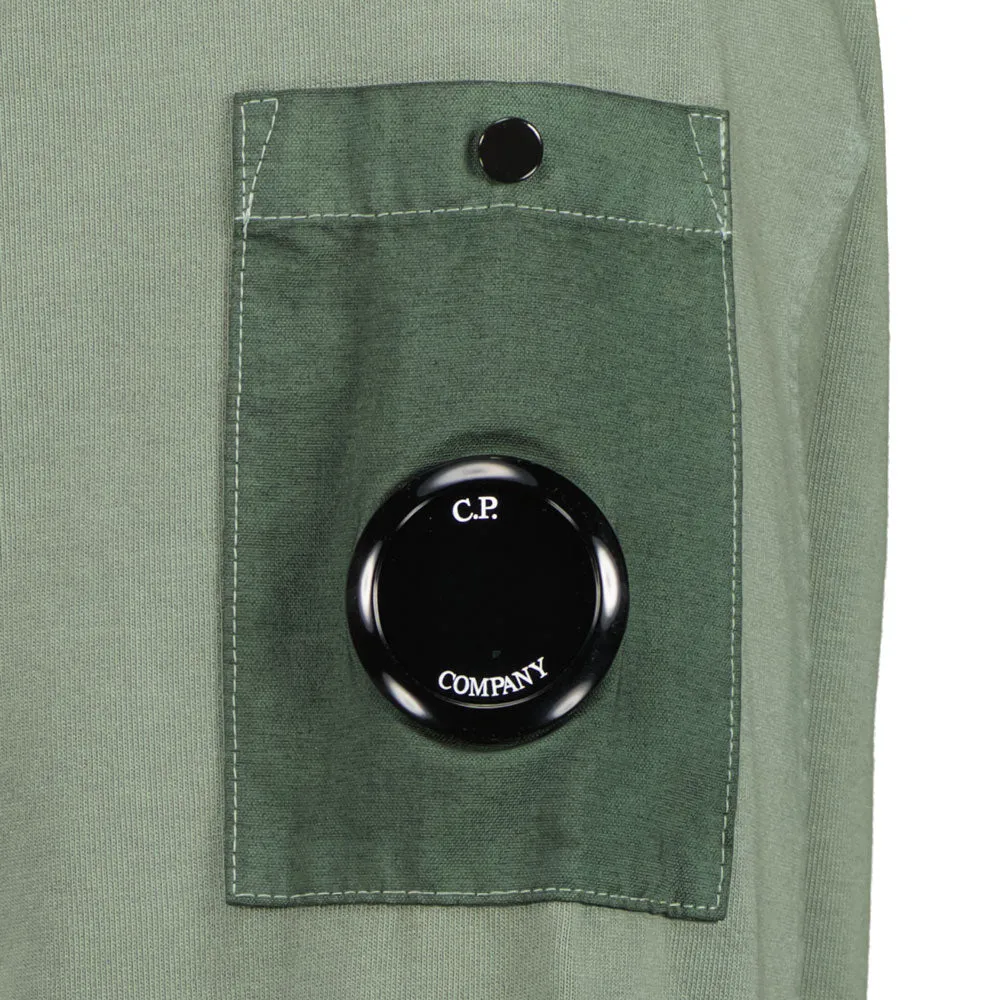 C.P. Mixed Heavy Jersey Lens Sweatshirt