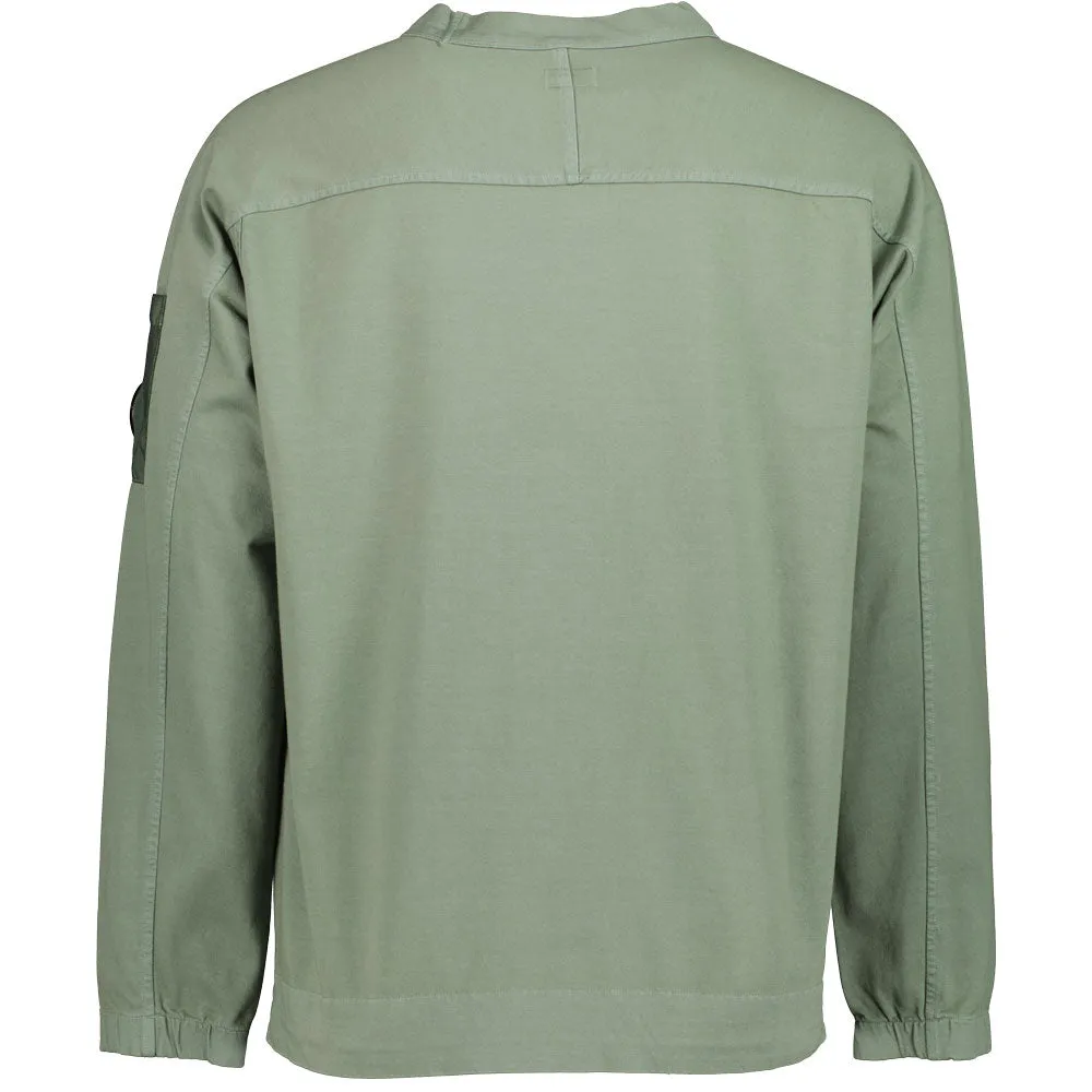 C.P. Mixed Heavy Jersey Lens Sweatshirt