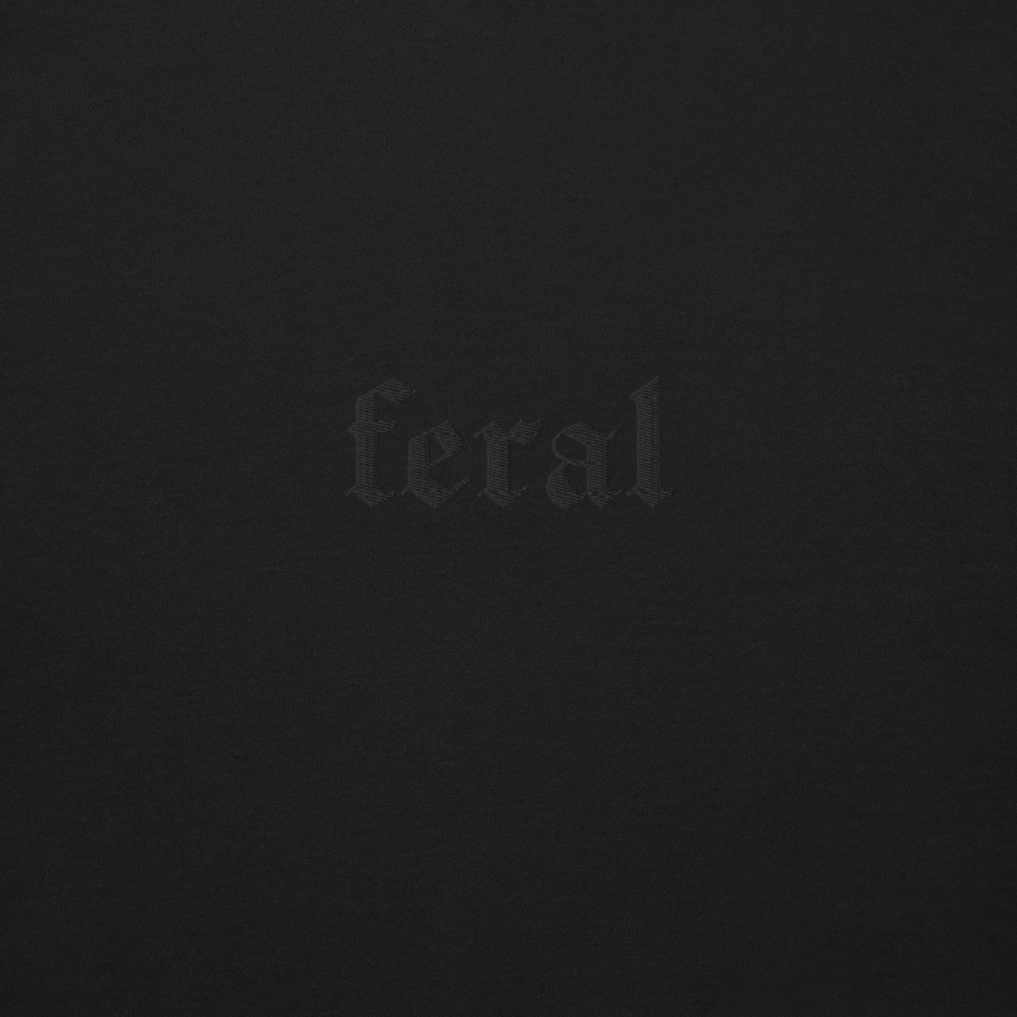 Feral Blackout Embroidered Sweatshirt