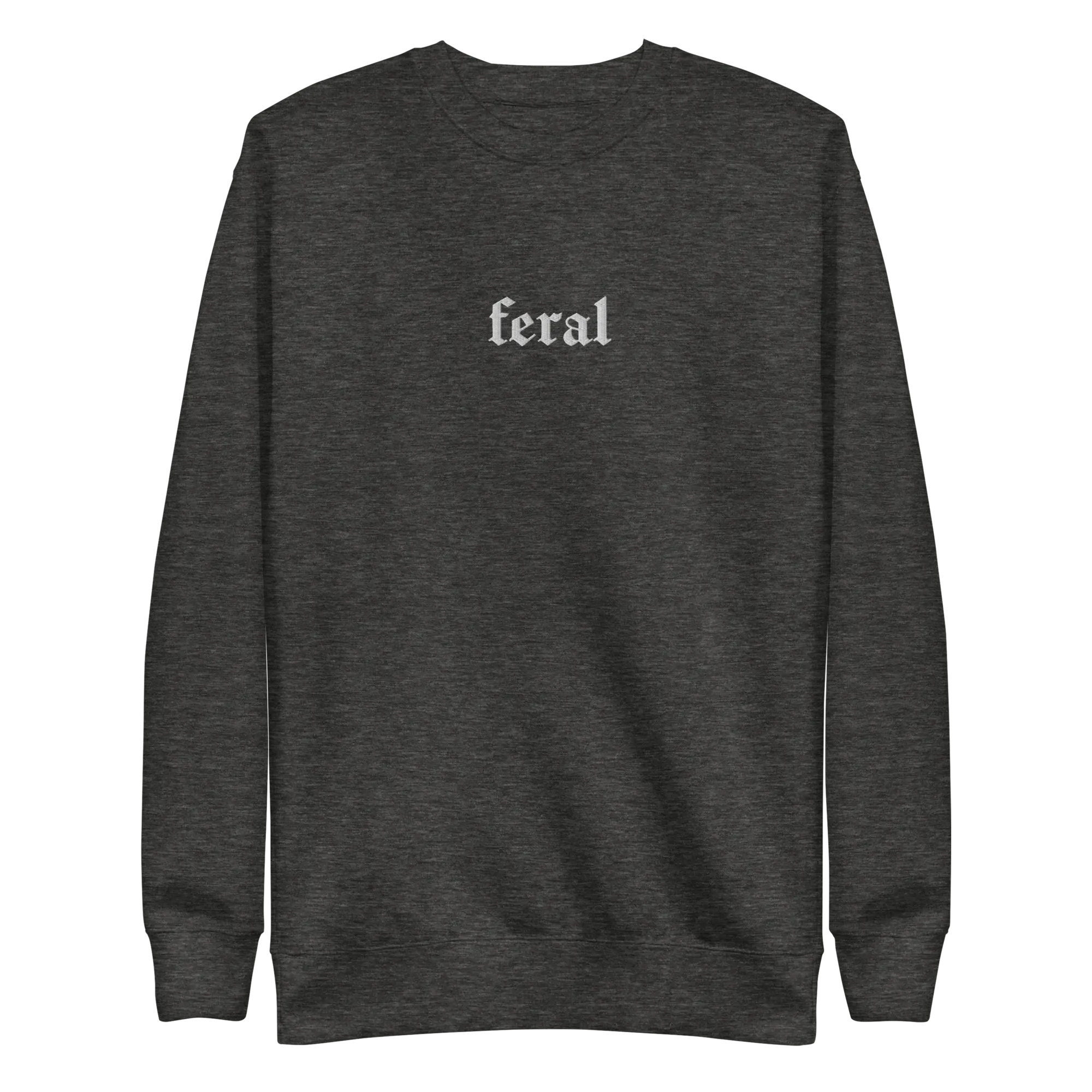 Feral Blackout Embroidered Sweatshirt