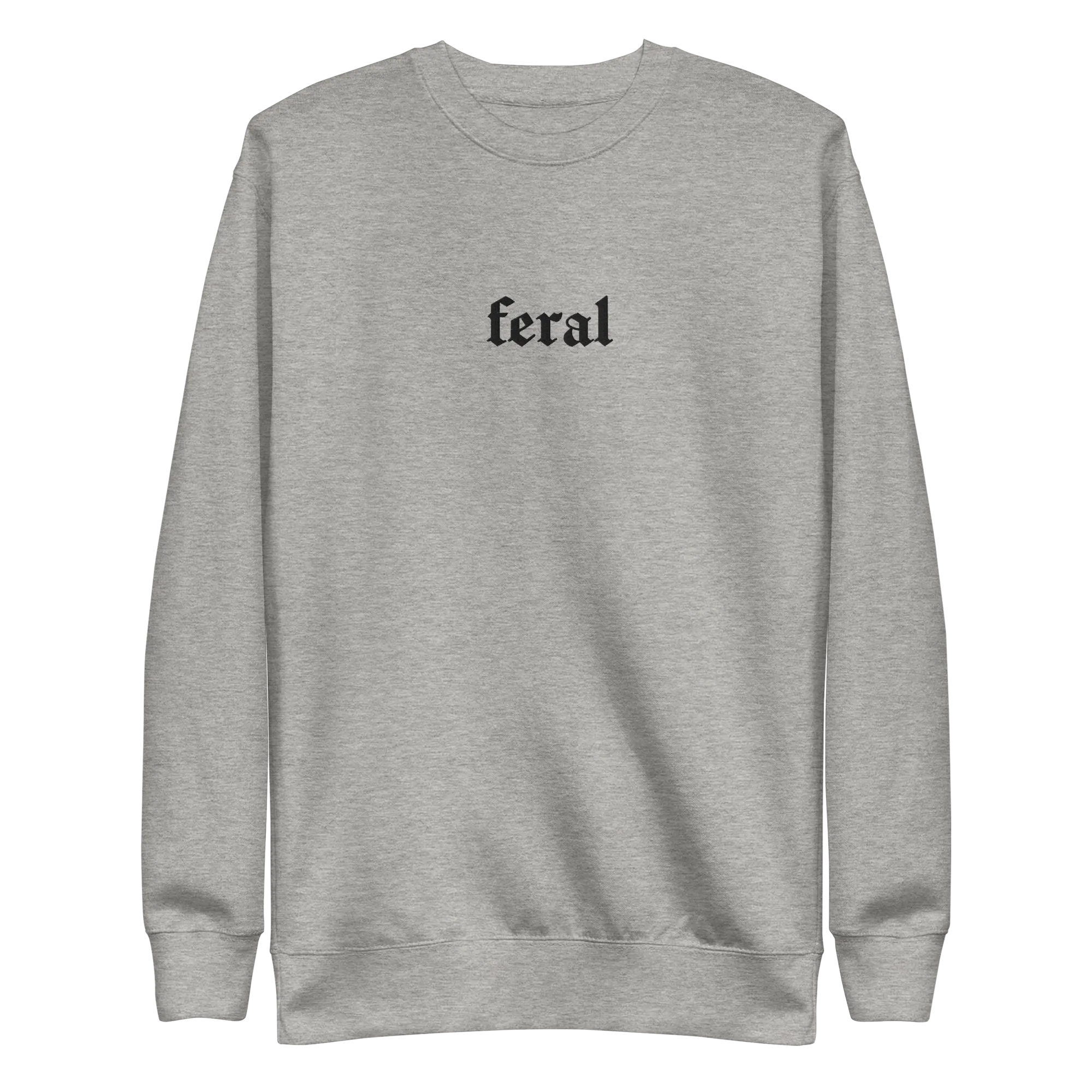 Feral Blackout Embroidered Sweatshirt