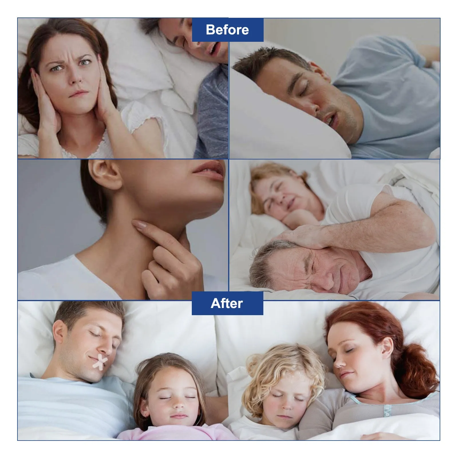 Sefudun 120Pcs Sleep Mouth Strips for Less Mouth Breathing