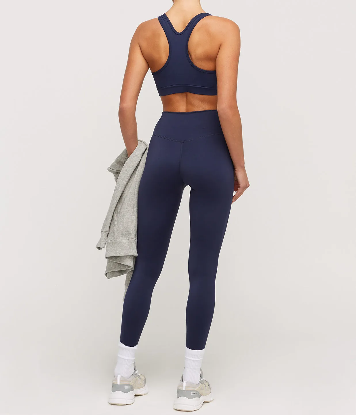 Signature Sports Bra in Navy