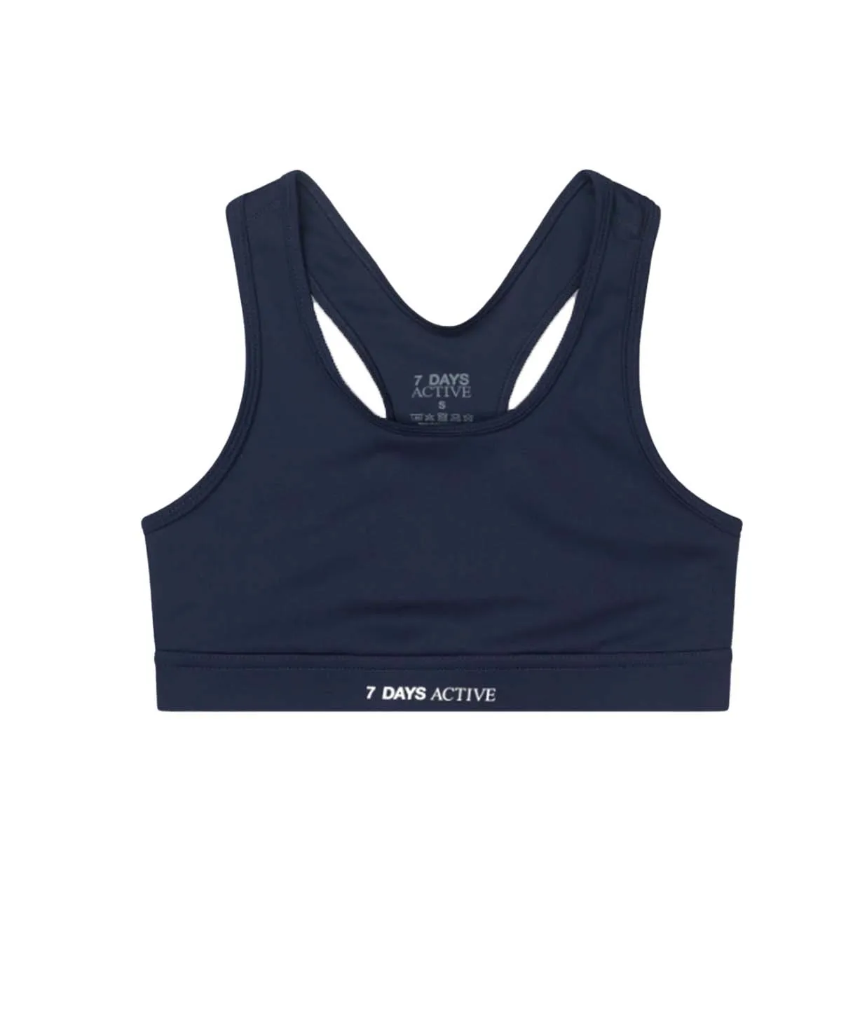 Signature Sports Bra in Navy