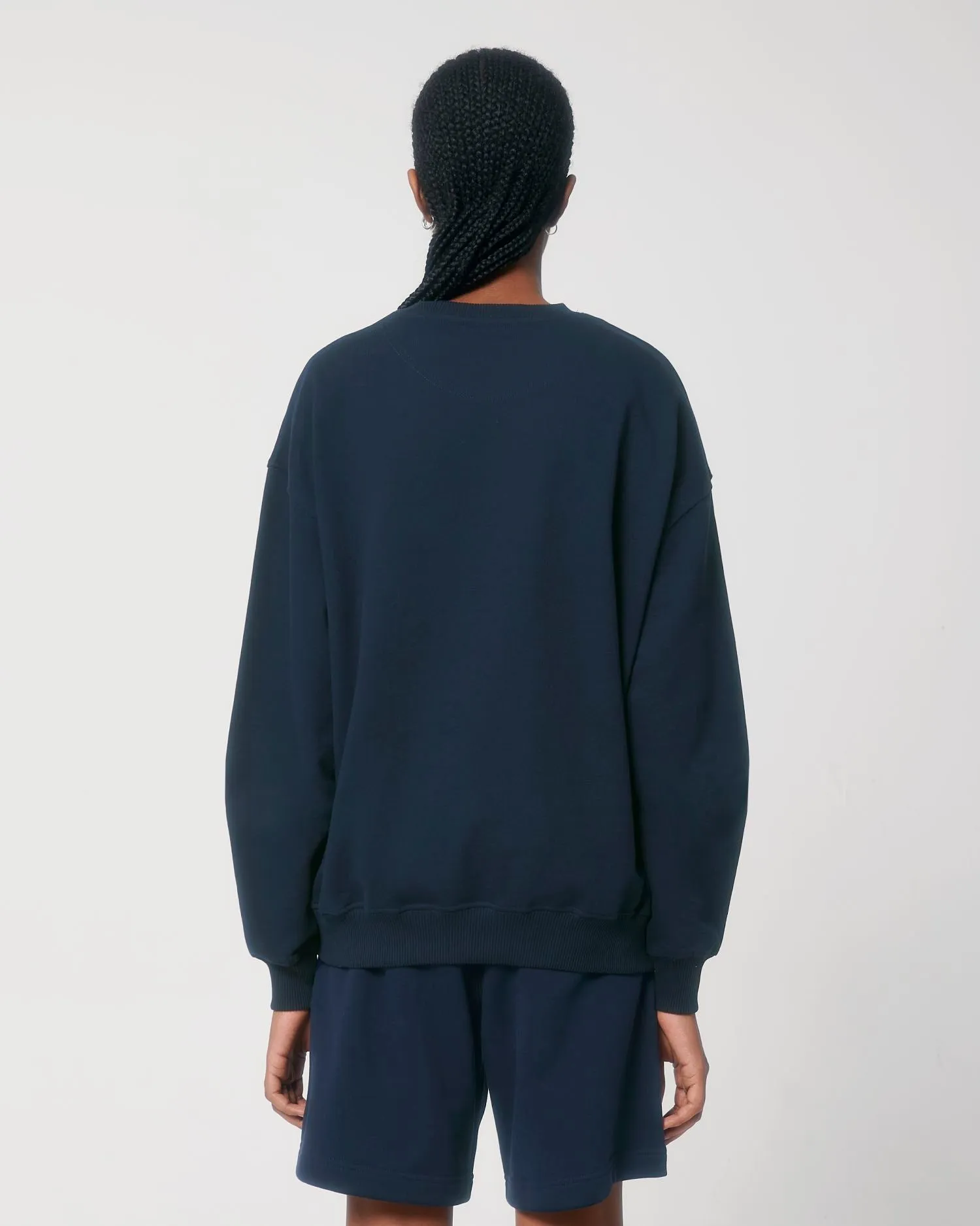 Unisex Organic Boxy Dry-Feel Sweatshirt - 400 g/m² | Ledger Dry Crewnecks STSU798